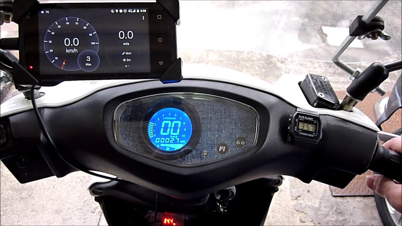 デジタルオドメーター アドレスのための V125 のための V125G のための