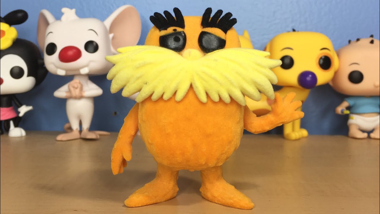 Funko Pop! Dr. Seuss - 2017 Convention Exclusive Lorax (Flocked