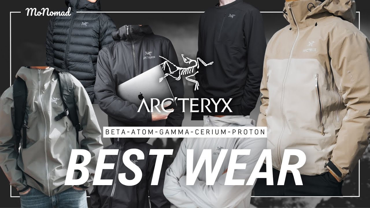 ARC'TERYX] Introducing all my favorite hard shell, soft shell, and