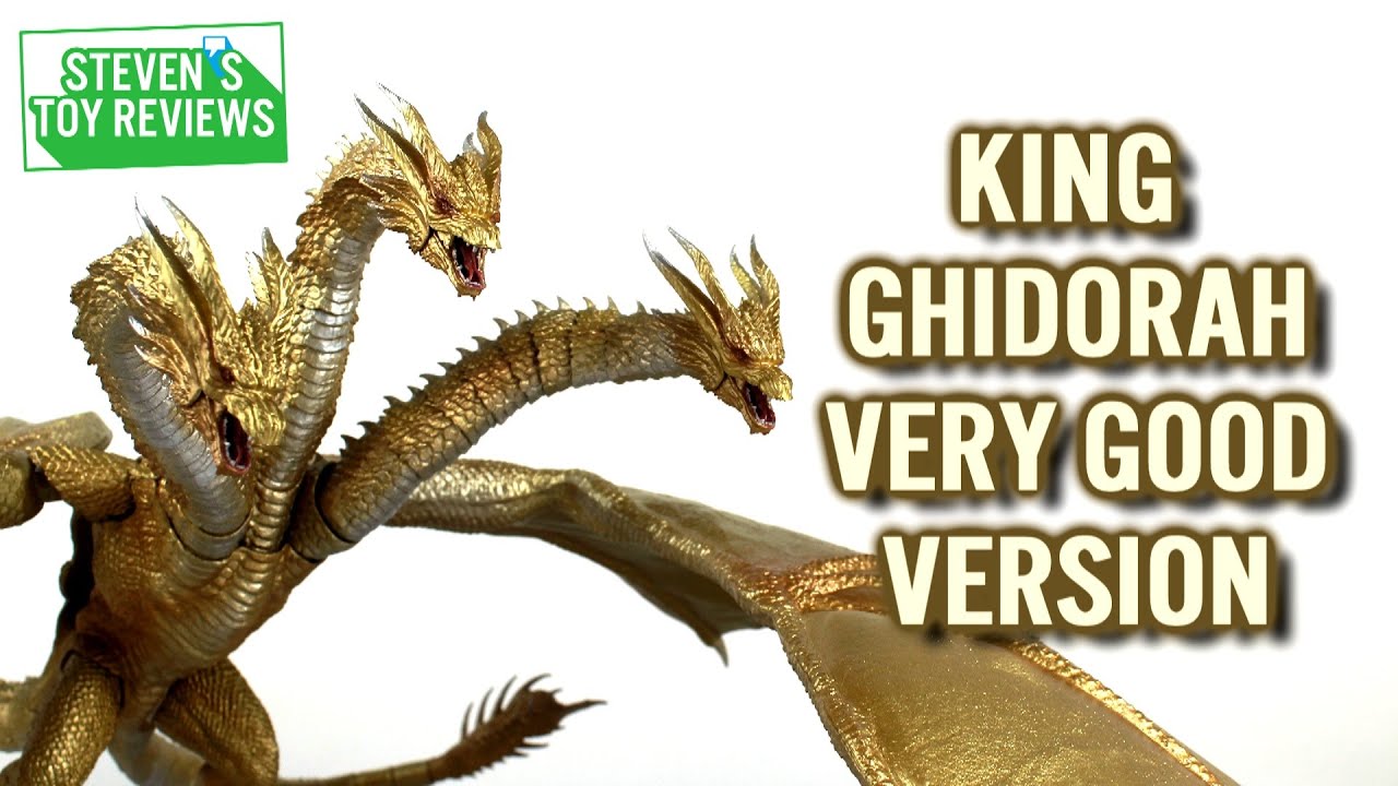 S.H. MonsterArts King Ghidorah 2019 Special Color Version Unboxing