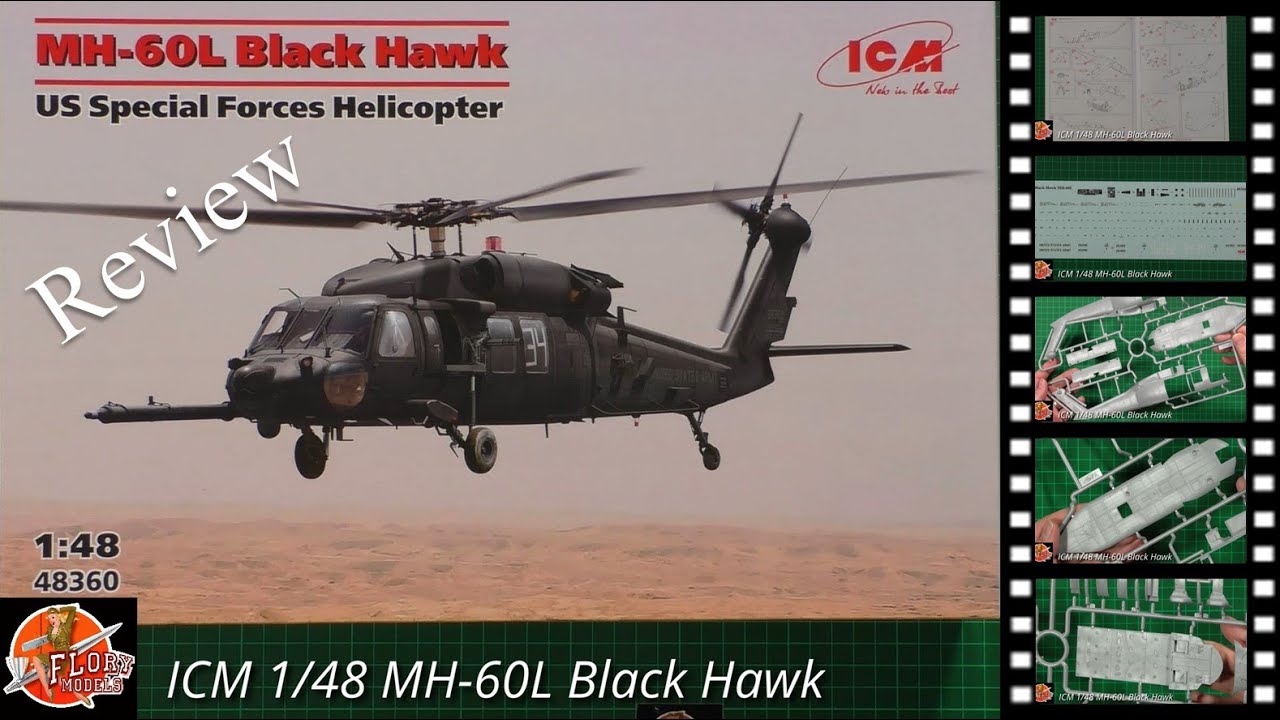 ICM 1/48 MH-60L Black Hawk Review - YouTube