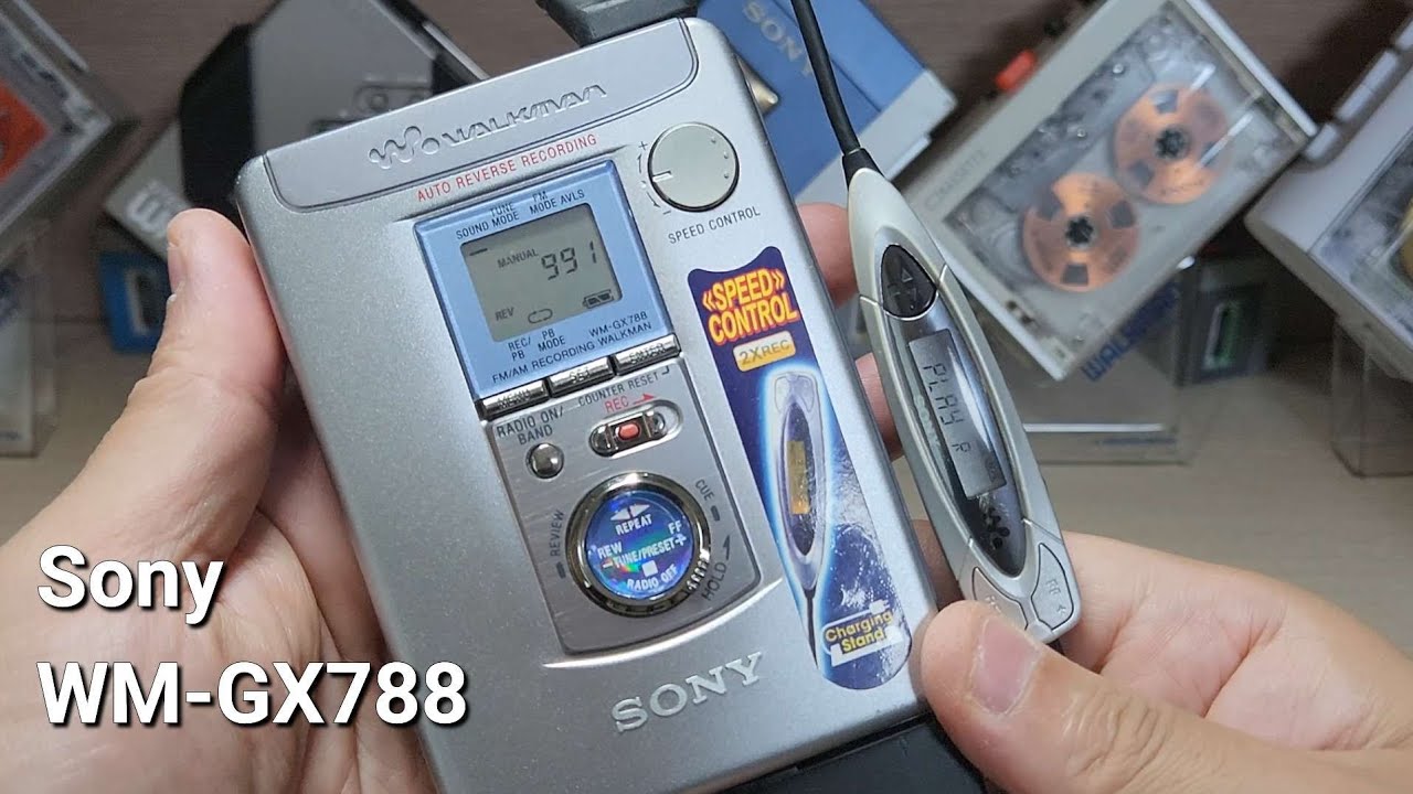 Sony WM-GX788 Cassette Player Walkman - YouTube