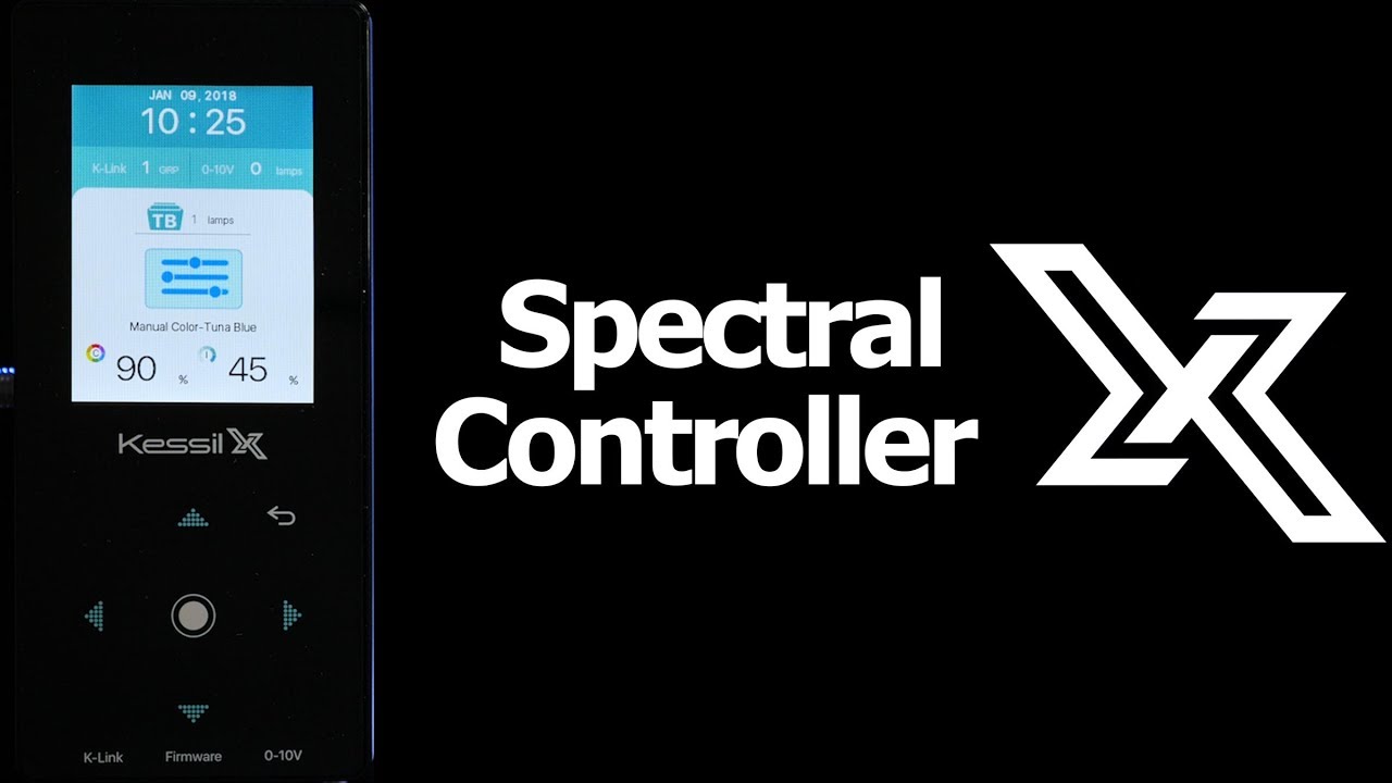 Kessil Spectral Controller X Video Guide - YouTube