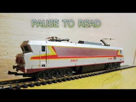 SNCF Class CC Electric loco No 21001 in SNCF Passenger livery