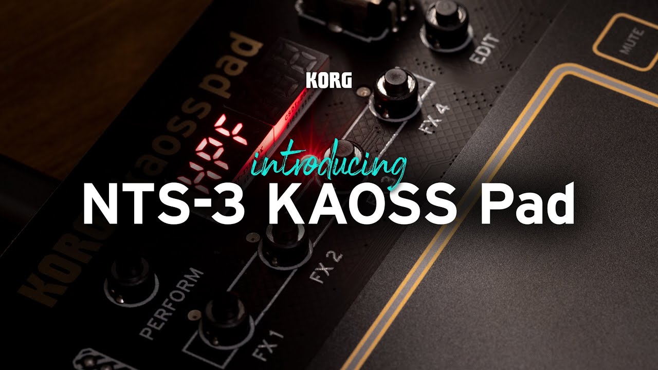 Korg Nu:Tekt NTS-3 KAOSS Pad kit