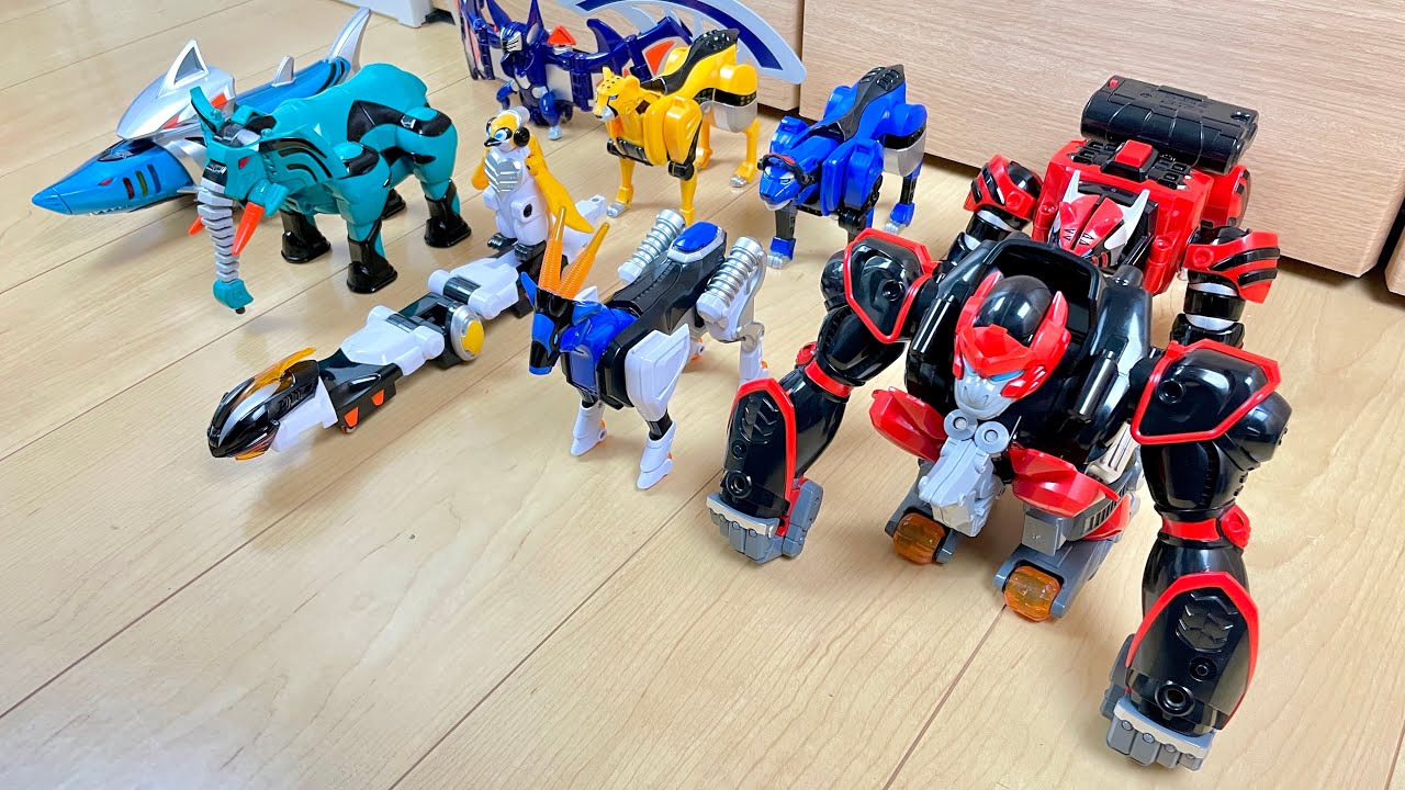 ⭐新品⭐ パワーレンジャー ゲキトージャ ジャングルフューリー MA0579