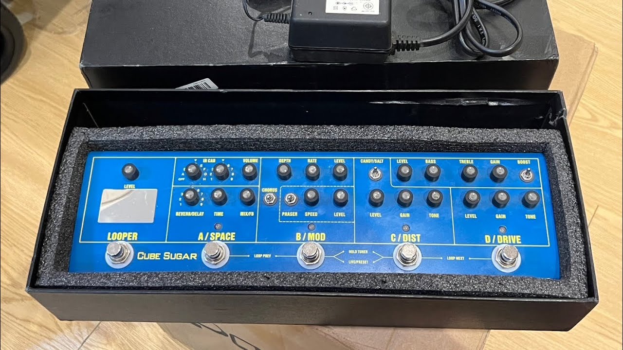 Amnoon Cube Sugar Review: Affordable Multi-Effects Pedal with Full