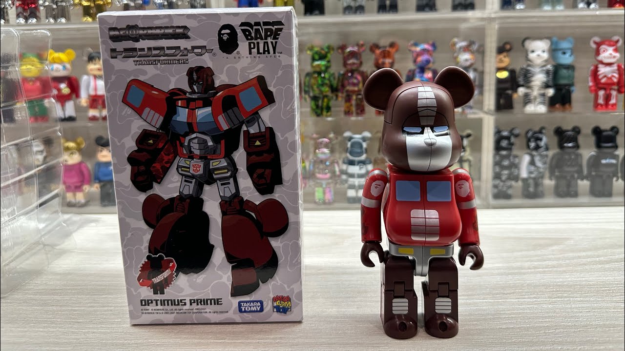 Bearbrick: BAPE Transformers Optimus Prime - Unboxing - YouTube