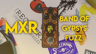 MXR: JHW4 Band of Gypsys Fuzz - On Bass - YouTube