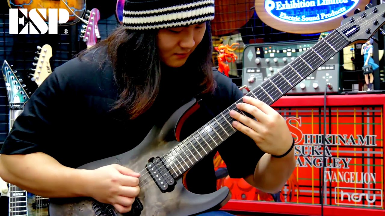 yim Edwards E-HR7-FX/BM-Black Burst EDWARDS E-HR7-FX/BM 発売 | ESP