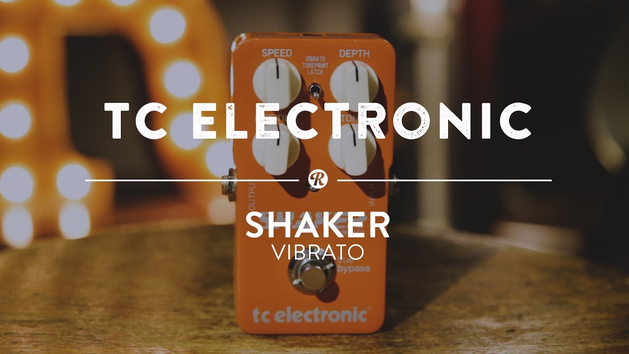 TC Electronic Shaker Vibrato | Reverb Demo Video - YouTube