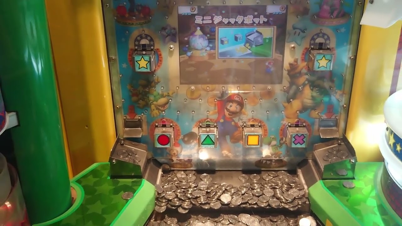 希少】スーパーマリオ不思議のコロコロパーティ23段タワークルーン+