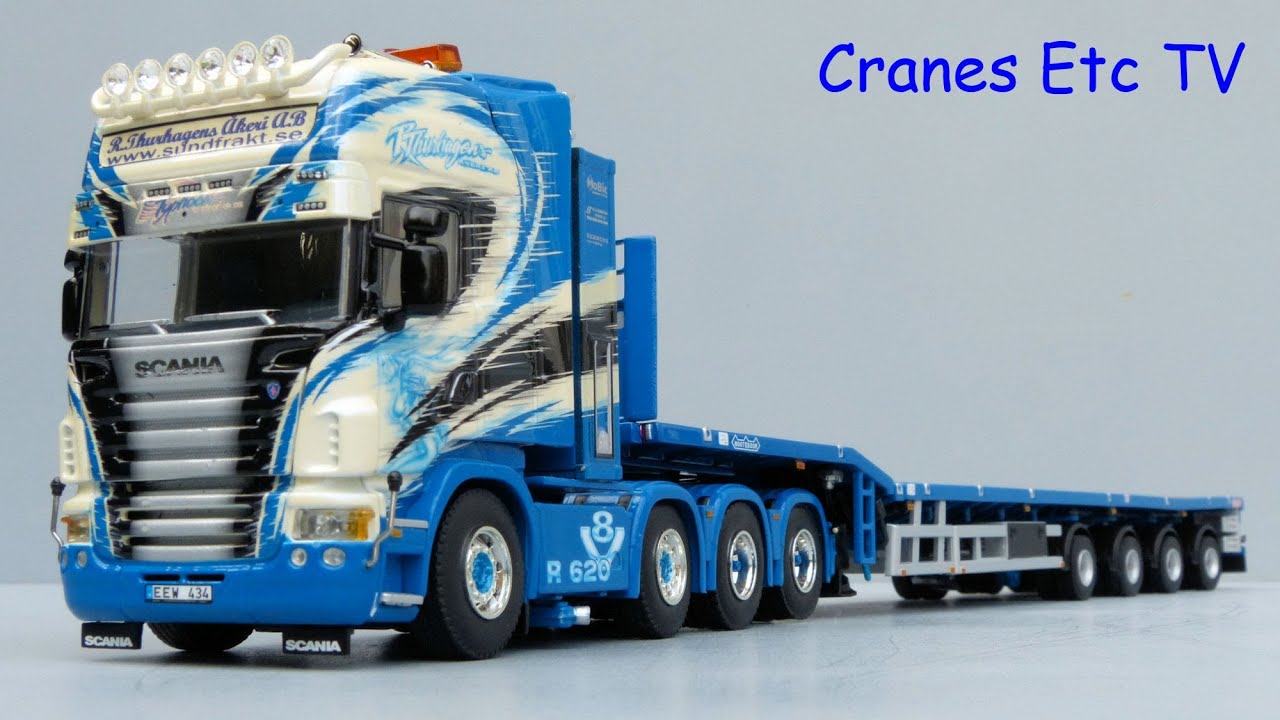 WSI Scania R Tractor and Nooteboom Telestep Trailer 'Thurhagen' by