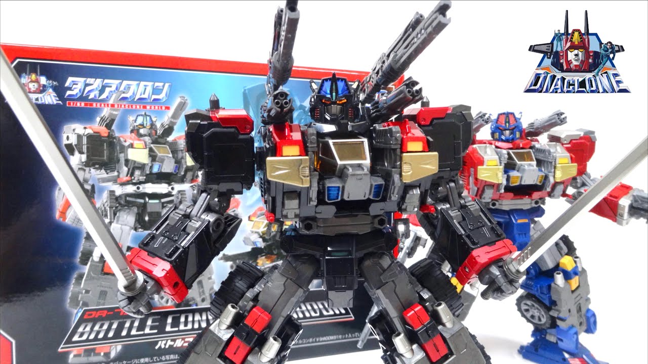 Diaclone】BLACK ver.!! Battle Convoy V-SHADOW TAKARATOMY wotafa's