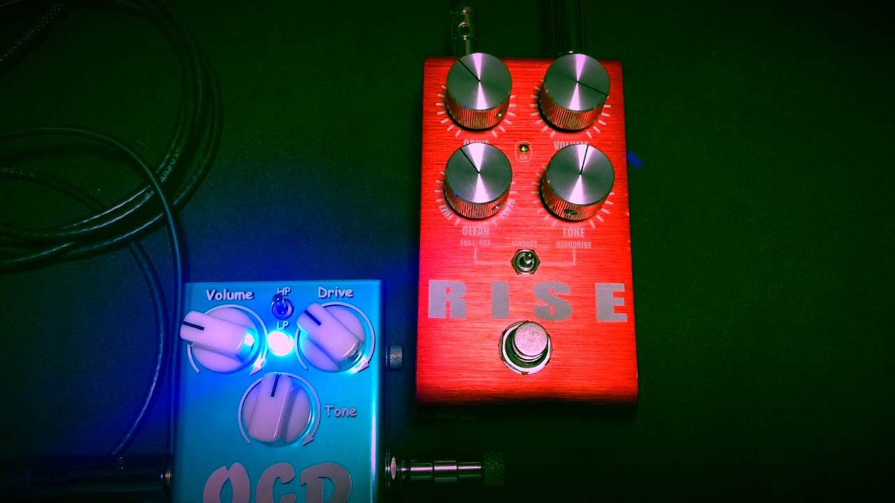 King Tone Guitar Rise - Boost Sound DEMO 【魔法の箱研究所】 - YouTube