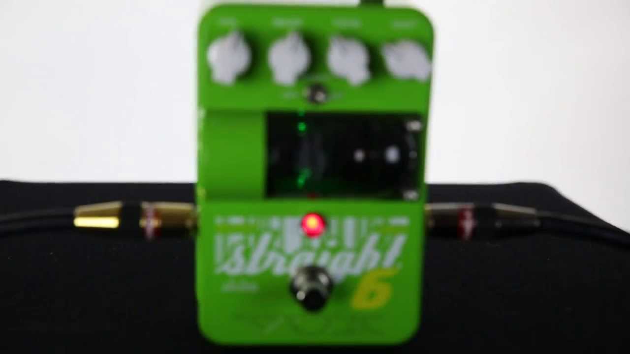 VOX In The Studio: Freddy DeMarco demos the Straight 6 Drive Pedal