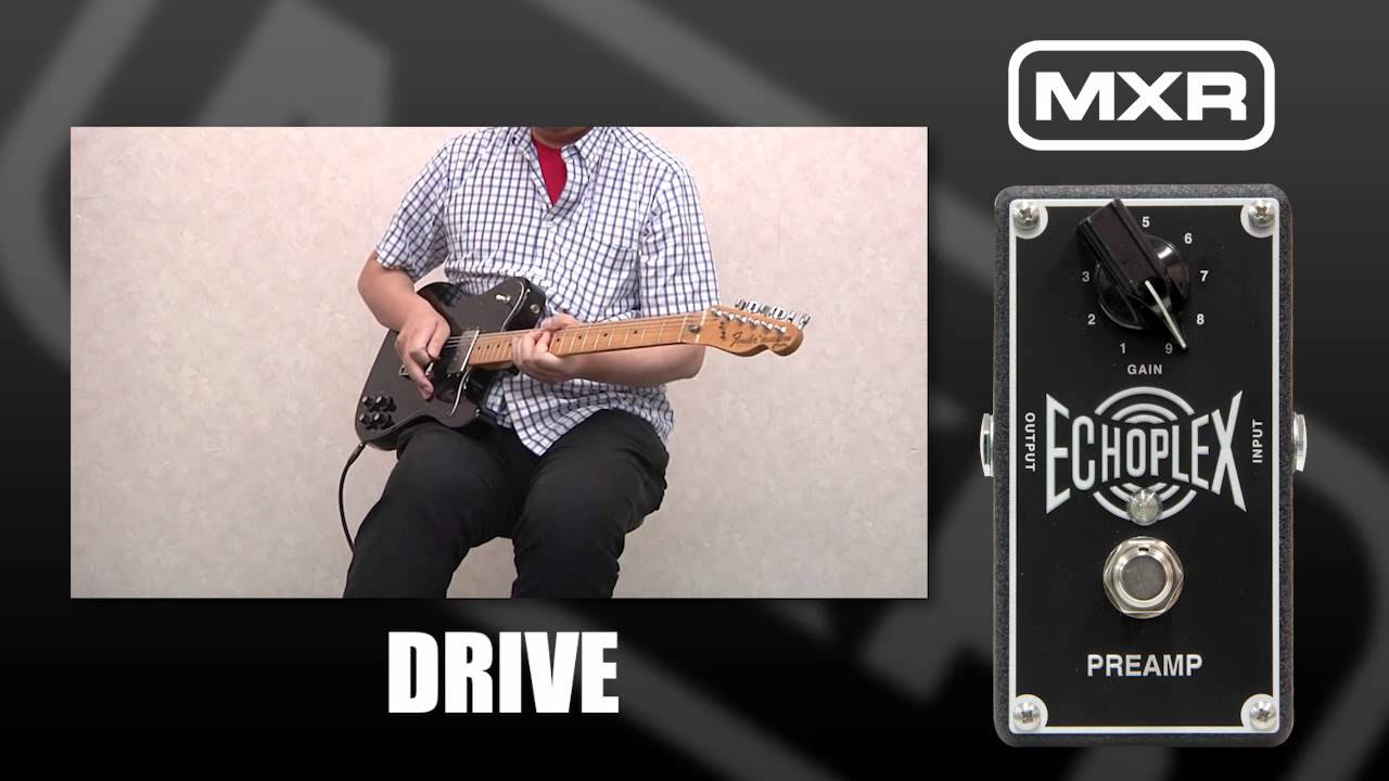 MXR / ギター用エフェクター EP101 Echoplex - YouTube