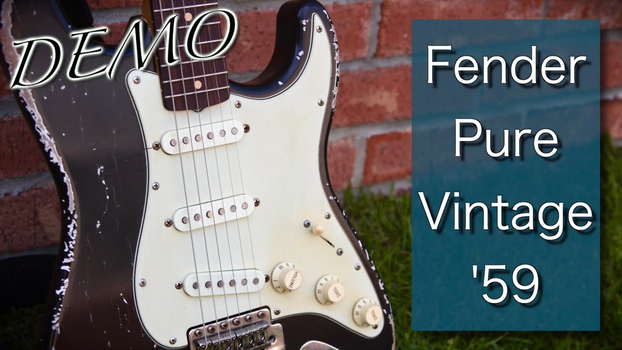 Fender Pure Vintage 59 Pickups Demo (No Commentary) - YouTube