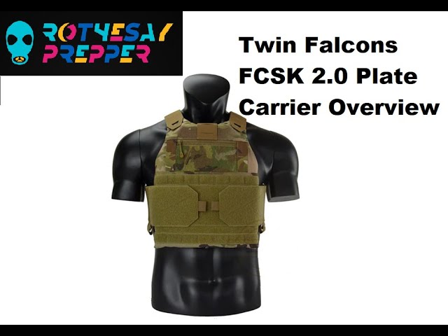 Twin Falcons FCSK 2.0 Plate Carrier Overview - YouTube