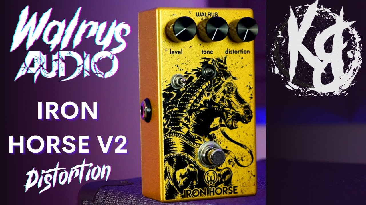 Walrus Audio Iron Horse V2 Distortion Pedal - It Dooms - YouTube