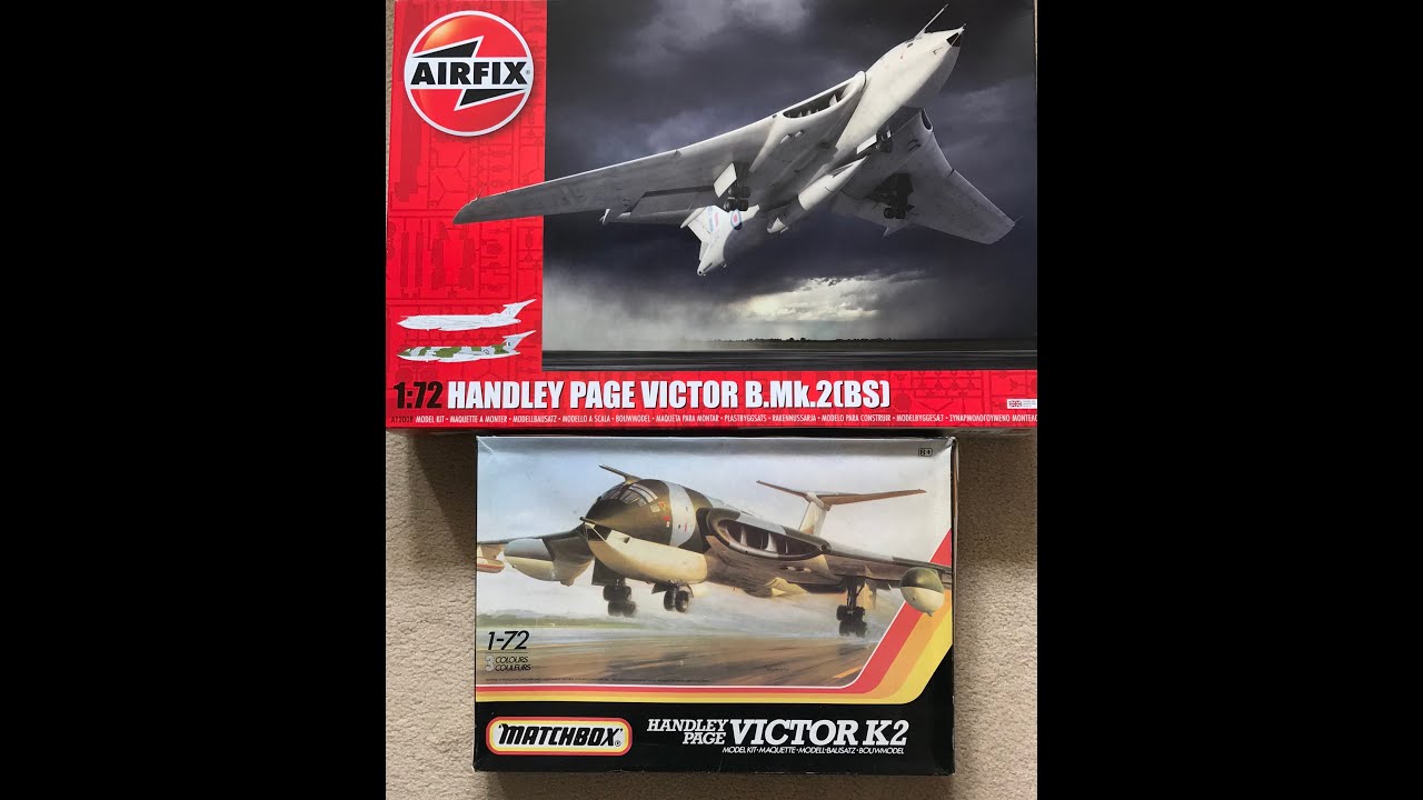 A tale of two VICTORS! 1/72 Matchbox v. Airfix kit reviews - YouTube