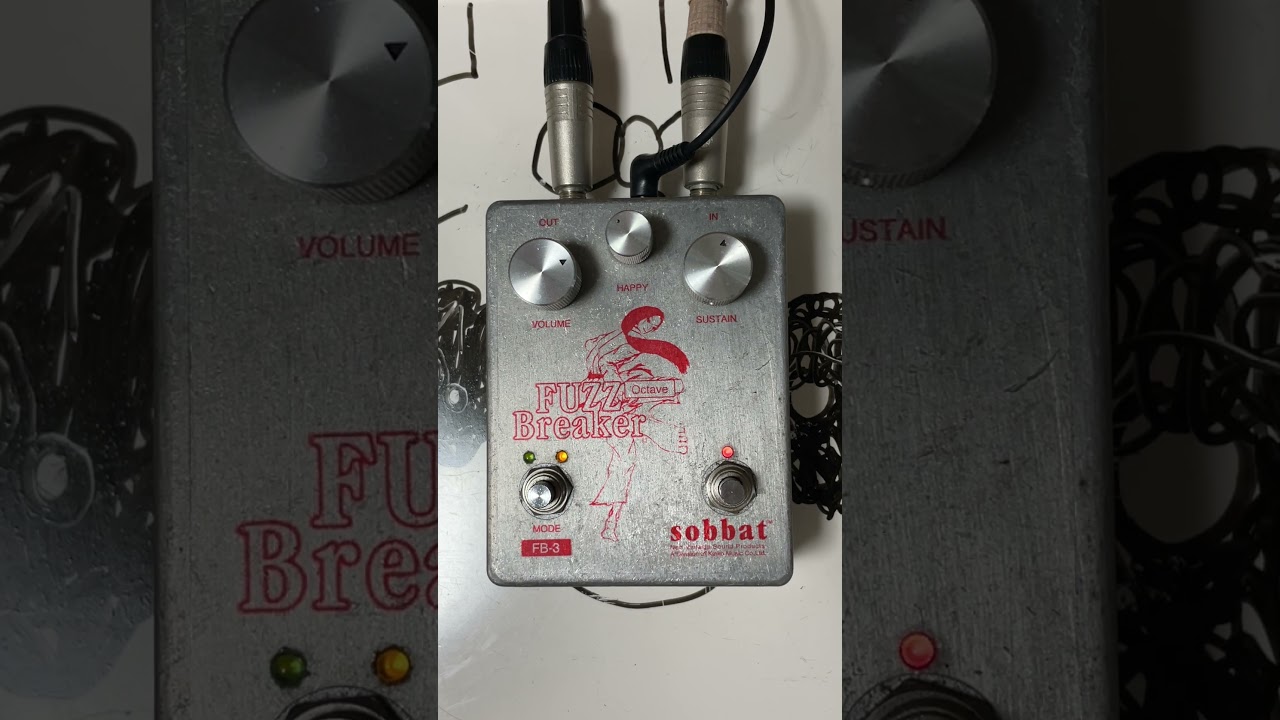 Sobbat Fuzz Breaker FB-3 octafuzz pedal demo #sobbat #FB3 #japan