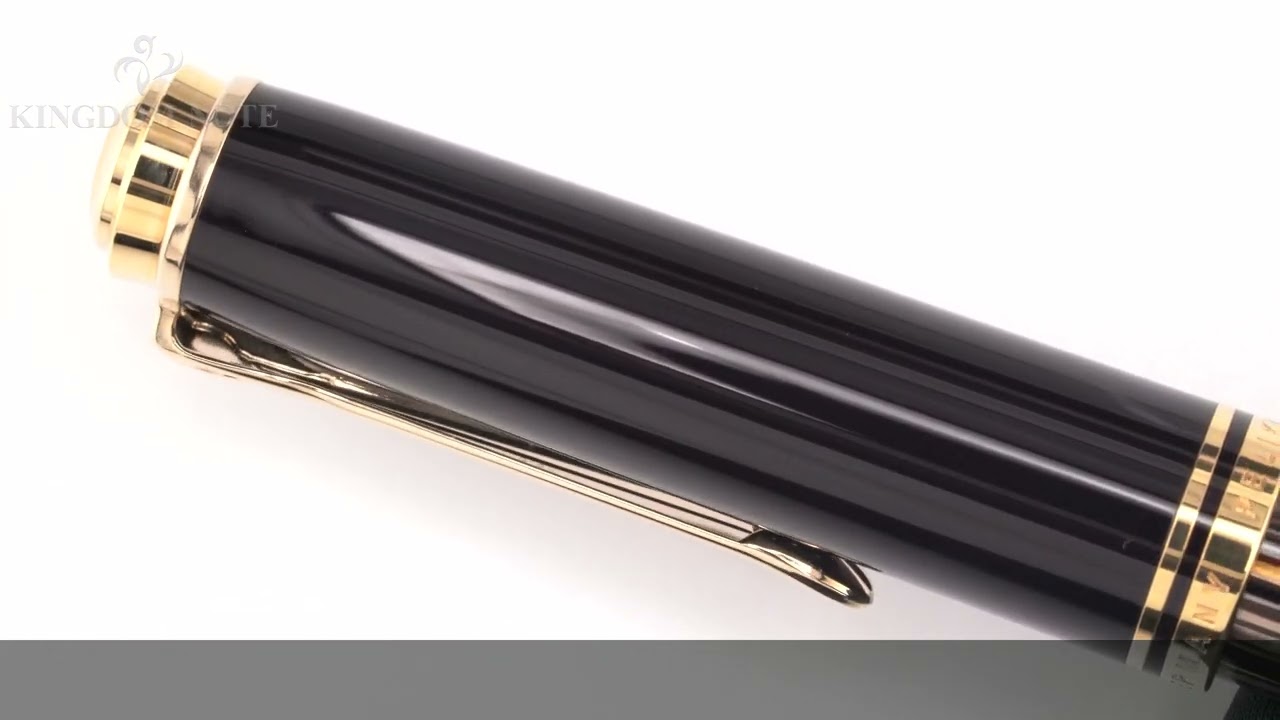 Pelikan ペリカン 万年筆 スーベレーン M800 茶縞 B - YouTube