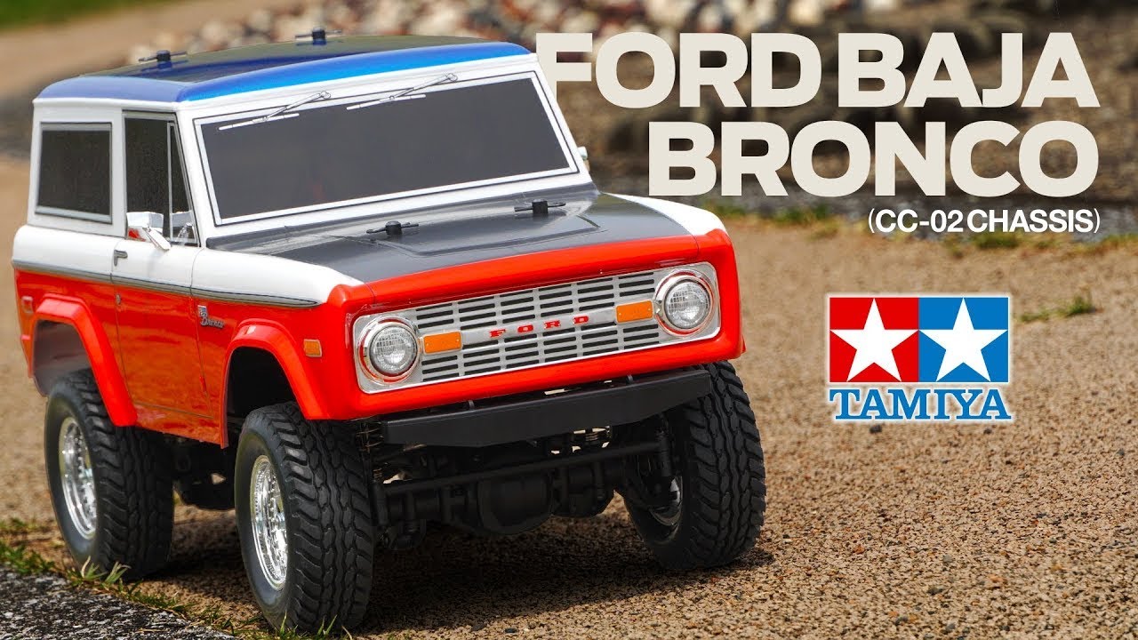 Tamiya 58736 Ford Baja Bronco CC-02 - YouTube