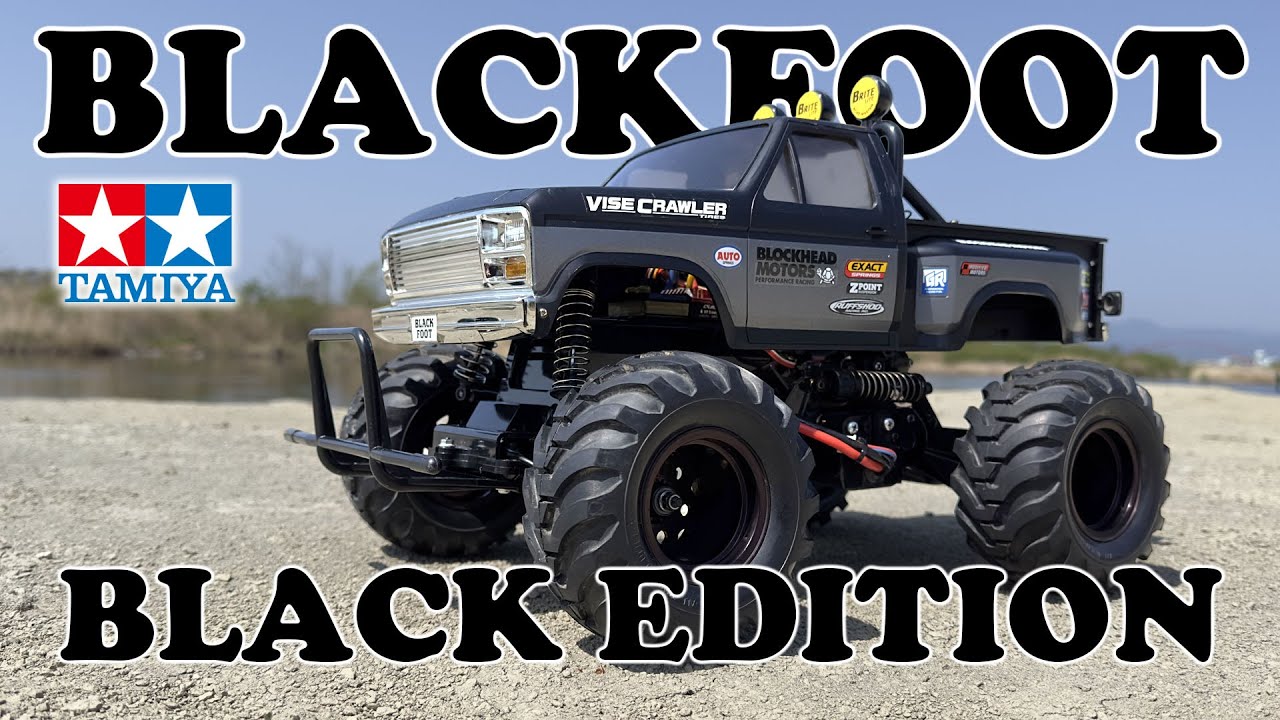 ラジコン】爆走ブラックフットが大変身！夏はド派手にネオンカラーで