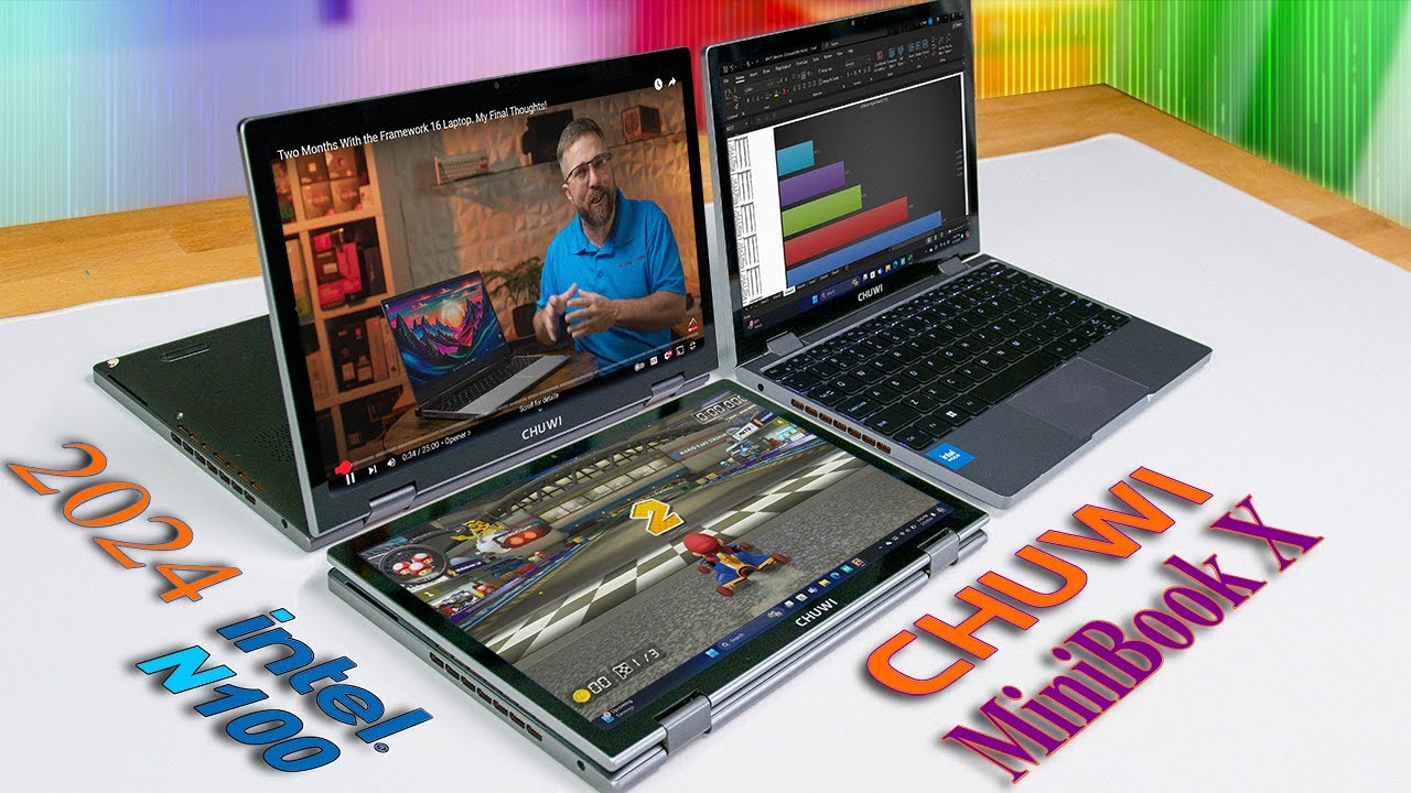 Chuwi MiniBook X N100, Best 2-in-1 in 2024? - YouTube