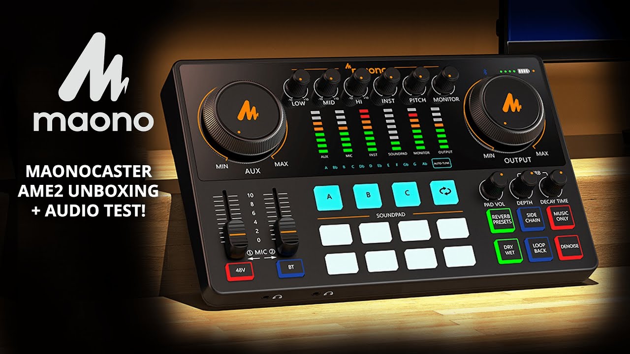 DJ機材 MAONO CASTER AME2 Maono AME2A caster Integrated Audio