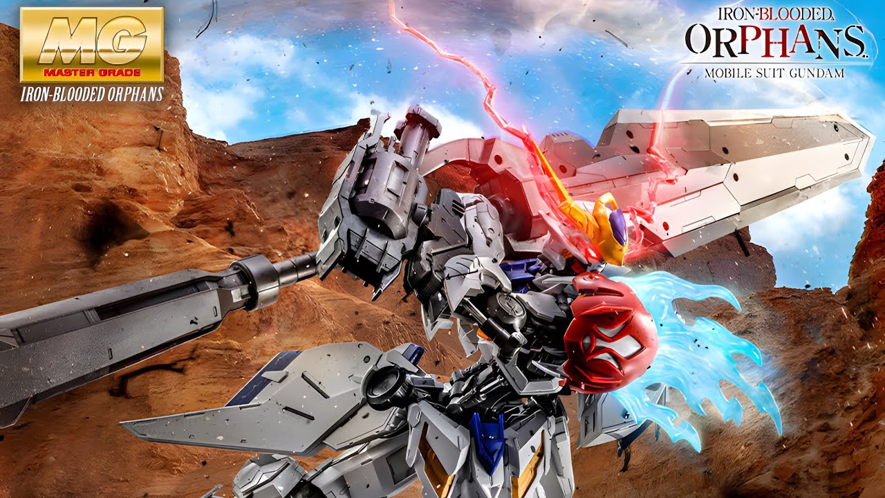 P-Bandai: MG 1/100 Gundam Barbatos Lupus Expansion Set - Release