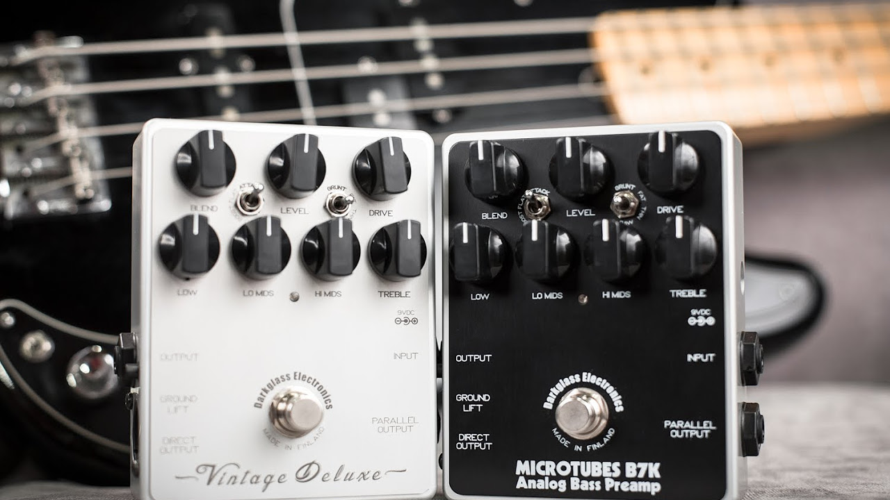 Darkglass Vintage Deluxe (2016) vs. Microtubes B7K - COMPARISON