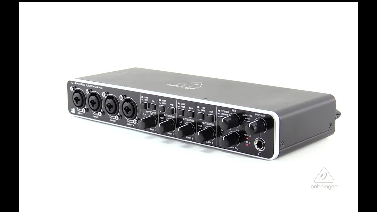 Behringer | Product | UMC404HD