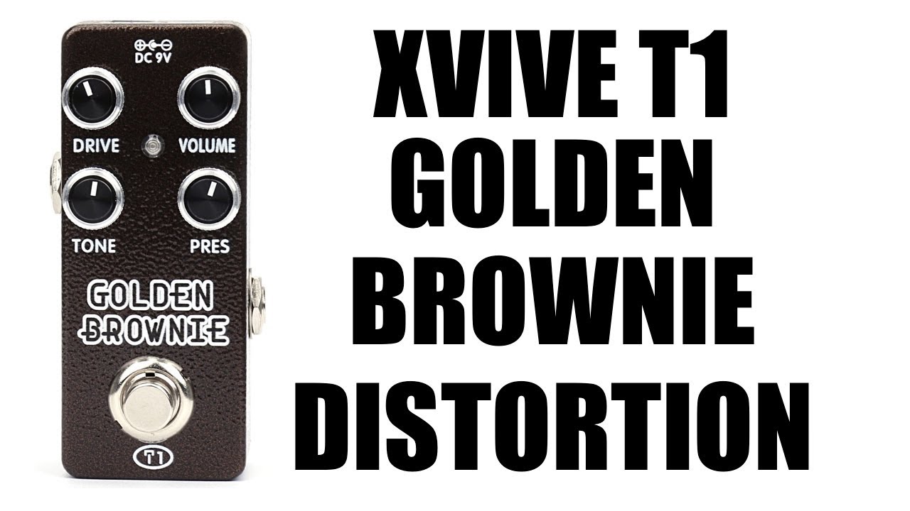 Xvive T1 Golden Brownie Distortion Demo - YouTube
