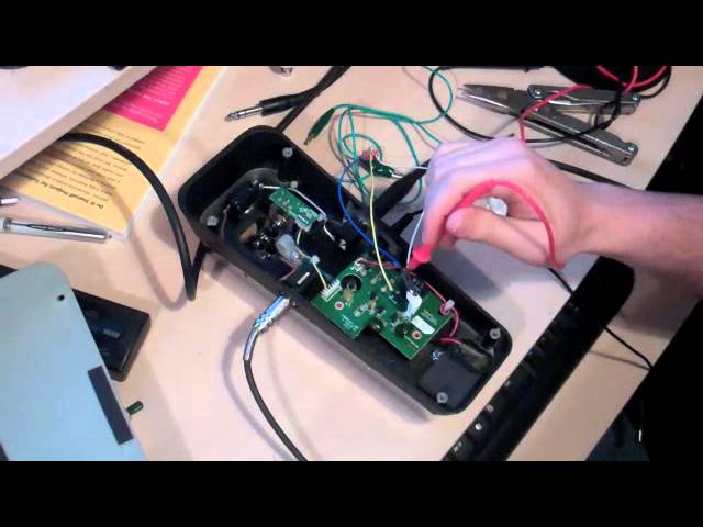 CGP - Vox V847 Wah Wah Pedal Mods - Sweep Range, True Bypass and