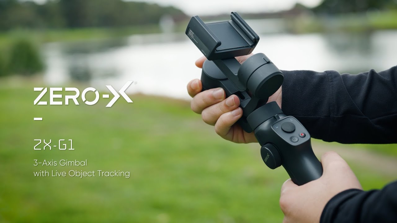 Zero-X ZX-G1 | 3-Axis Gimbal with Live Object Tracking - YouTube