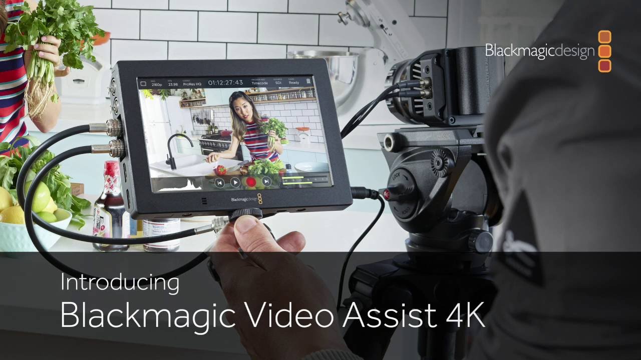 Introducing Blackmagic Video Assist 4K - YouTube