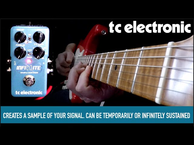 tc electronic INFINITE SAMPLE SUSTAINER - YouTube
