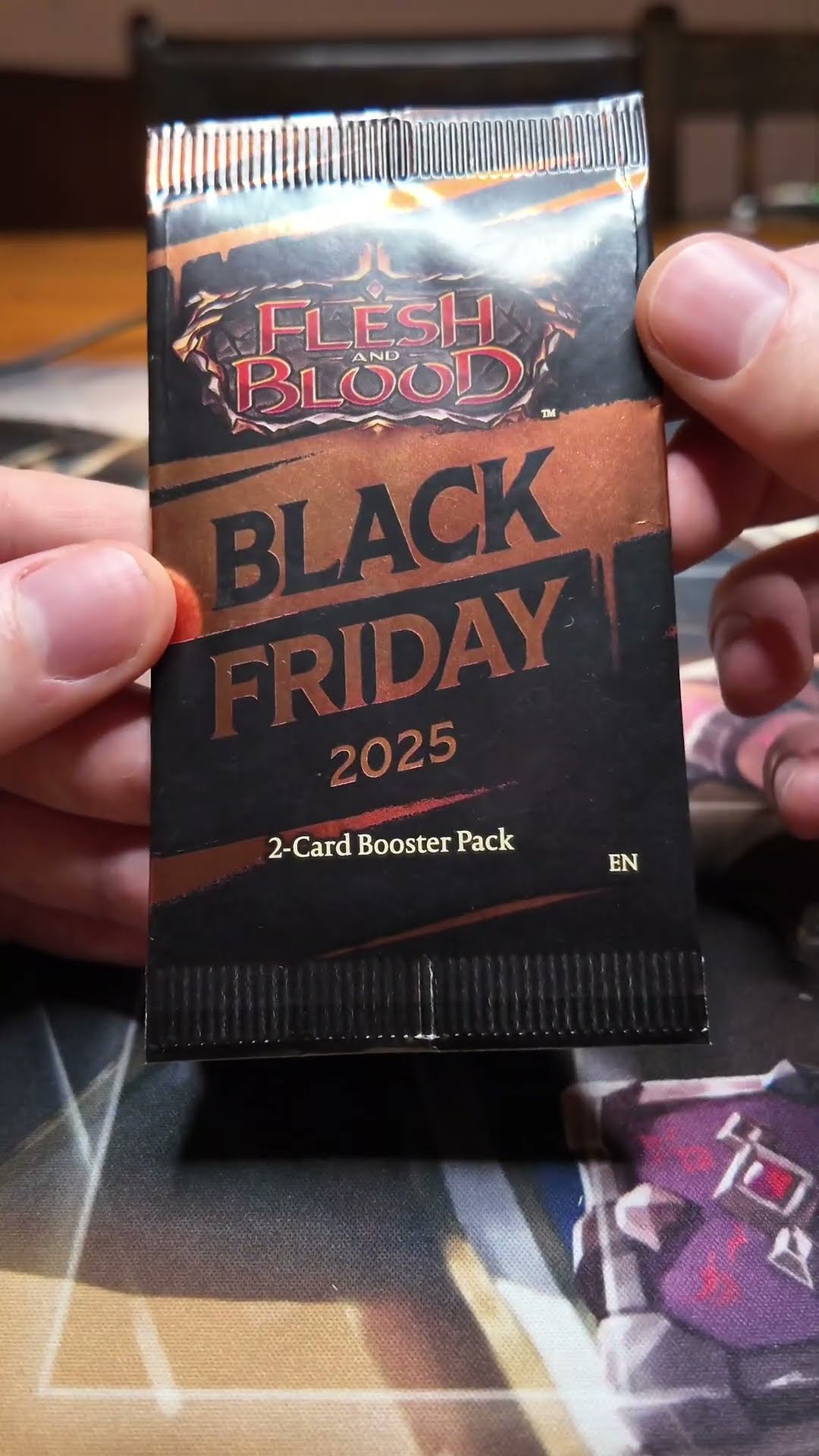 Flesh and Blood Black Friday Booster with Special Cold Foil Promos