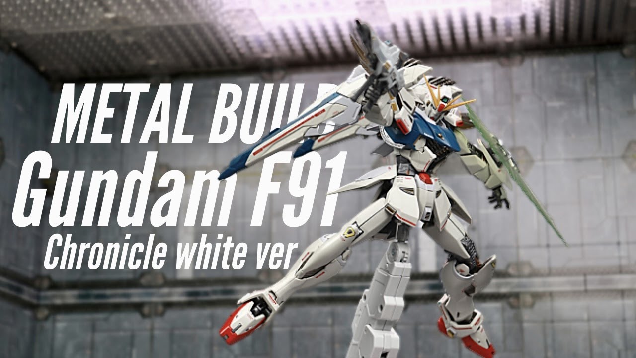 METAL BUILD Gundam F91 CHRONICLE WHITE Ver. 메탈빌드 건담 F91
