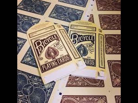 Bicycle 130th Anniversary Edition Deck Review - YouTube