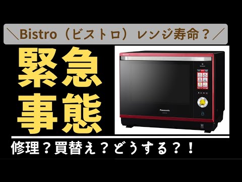 Panasonic製】Bistro（ビストロ）スチームオーブンレンジが途中で