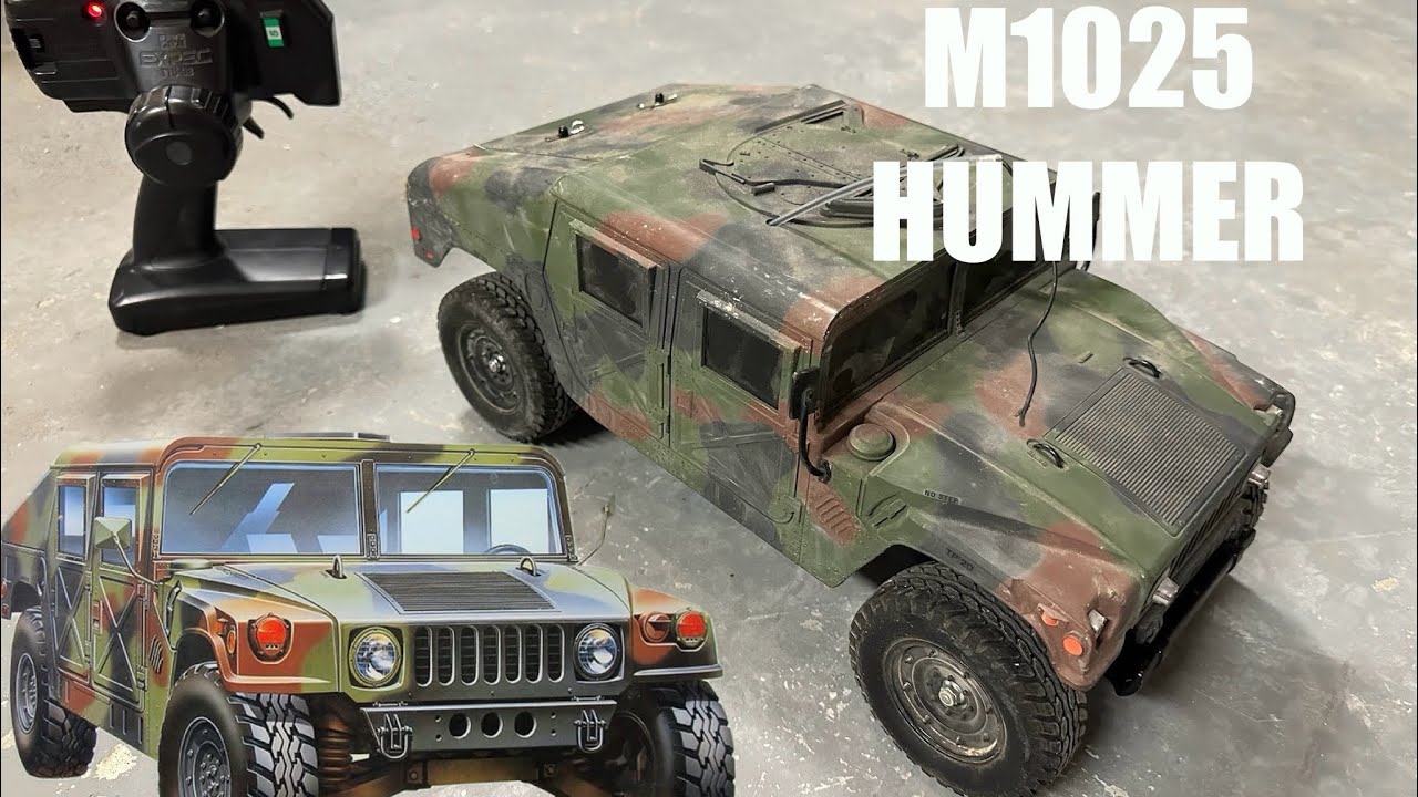 Tamiya M1025 Hummer from Iraq - YouTube