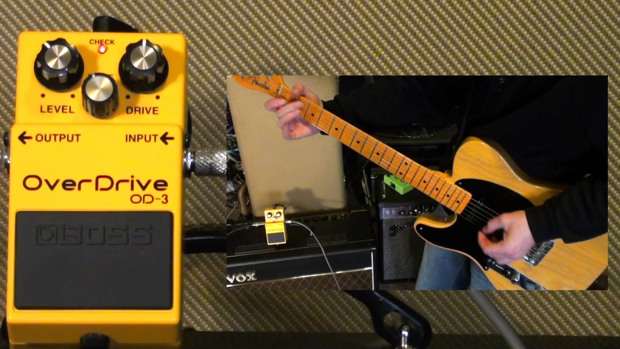90年代 ンテージ BOSS OverDrive OD-3 ギターエフェクター 【公式通販】