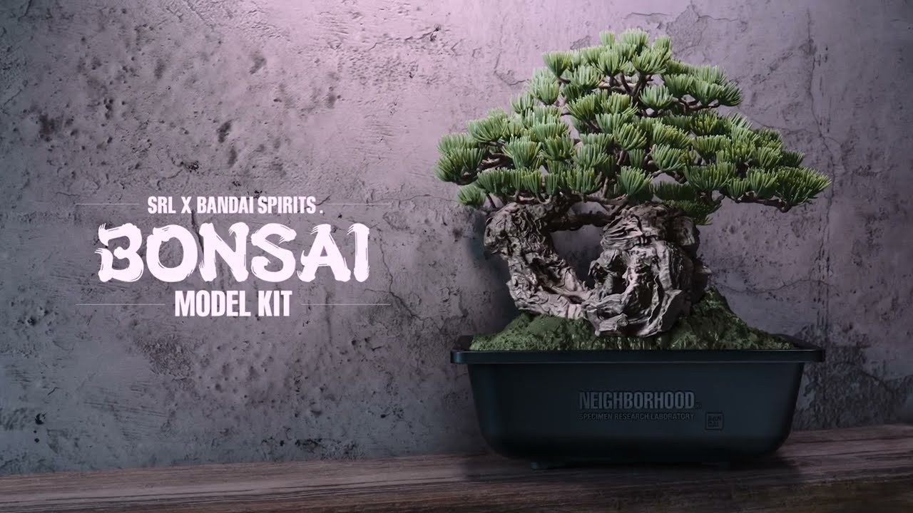 NEIGHBORHOOD BANDAI BONSAI MODEL KIT 盆栽 NEIGHBORHOOD SRL x