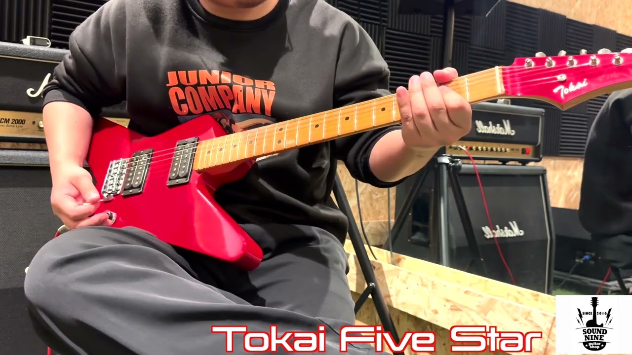 Tokai Five Star 試奏 - YouTube