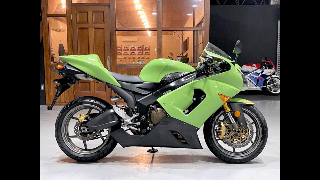 KAWASAKI】ZX-6R｜ZX636C｜外装オールペイント、シングルシート