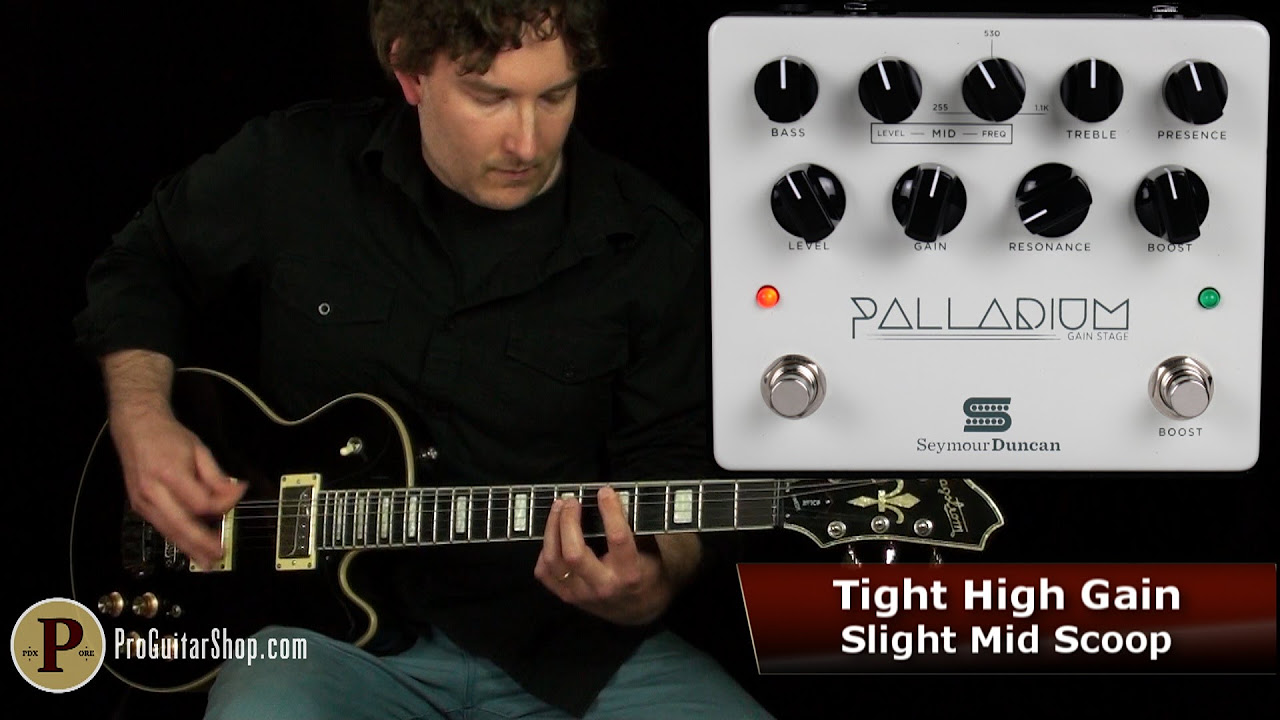 Seymour Duncan Palladium Gain Stage - YouTube