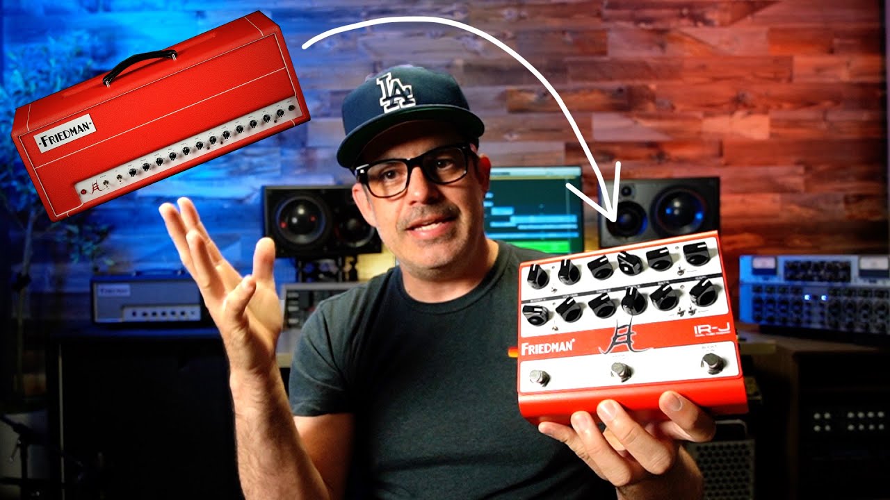 新製品情報】Friedman IR-J DUAL TUBE PREAMP JAKE E LEE SIGNATURE